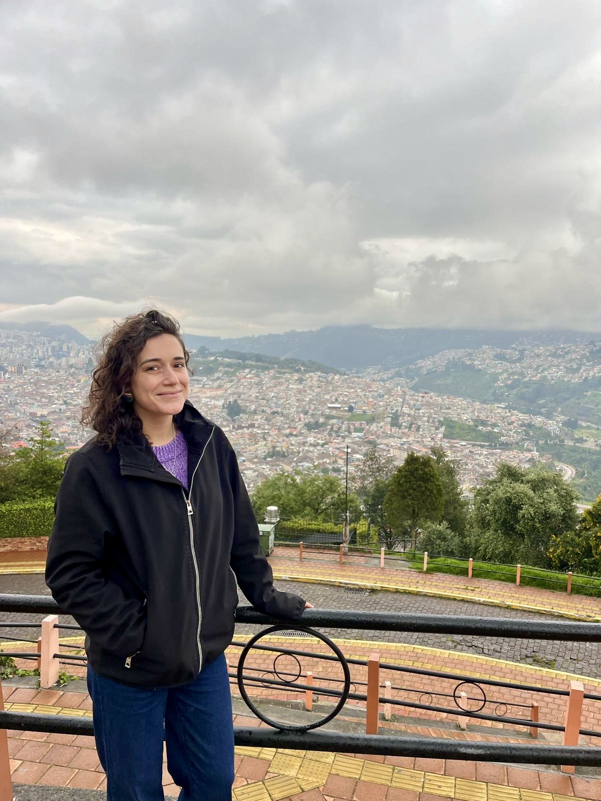 Almudena Rincón Sáez in Ecuador 